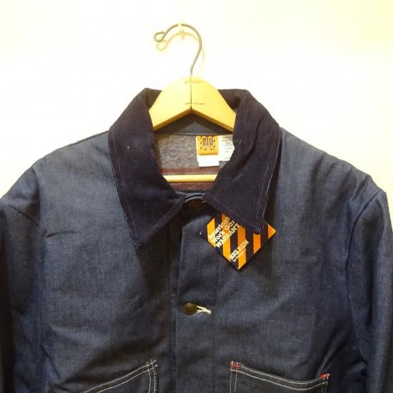 50s カバーオール　BIG BEN デニム　検 lev's carhartt 送料/関税込 USカーハート ベビー デニムオーバーオール 60-90cm