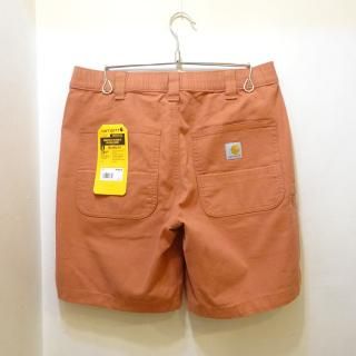 New Carhartt U.S.A Nantucket Red Canvas Work Shorts size W31