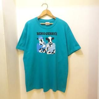 1990y Ben & Jerry's Printed T-Shirts Made in U.S.A size XL