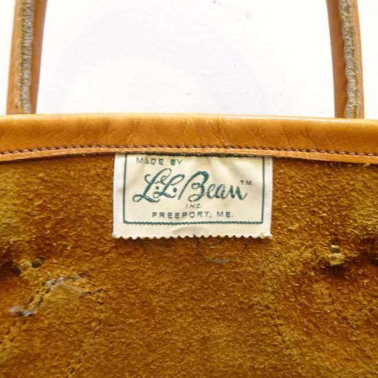 ヴィンテージ エルエルビーントート筆記体タグ 70年代 ビンテージ70's○L.L.Bean筆記体タグキャンバストートバッグ赤