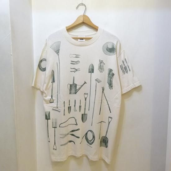 90年代製 rel・e・vant Products Allover 総柄 Tシャツ