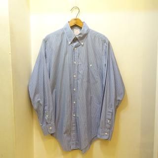 90's Brooks Brothers Graph Check Broad B.D Shirts size 15 1/2 - 33