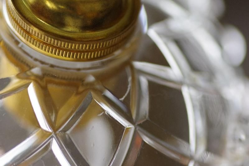 0066eフランスアンティーク小さなピンクガラスドロップミニ