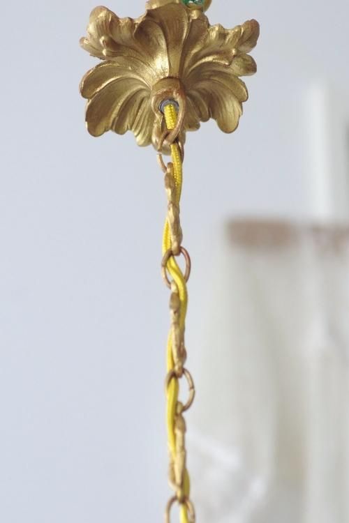 0455フランスアンティークエンジェル天使 薔薇ローズシェード1灯 0455フランスアンティークエンジェル天使 薔薇ローズシェード1灯