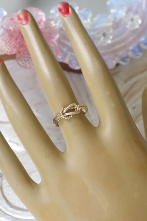 Vintage 9K Heart Ring（ヴィンテージ 9K ハートリング）- JeJe