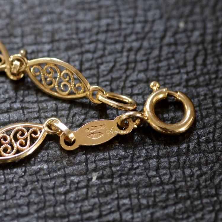 ヴィンテージ “EL-DORADO” K9（9ctゴールド）フェザー ネックレス Eagle signet Necklace YELLOW GOLD | DUB Collectiion