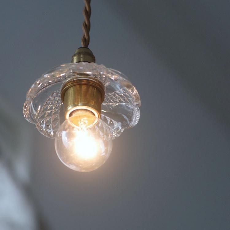 0467 フランスアンティークオールドバカラガラスミニシャンデリア