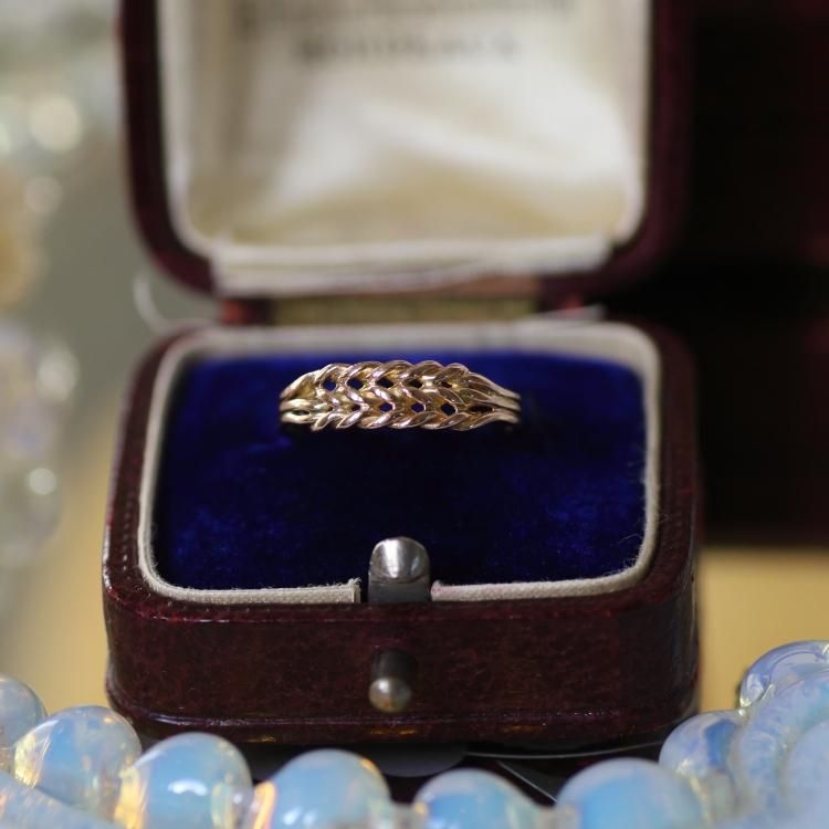 k*様 ヴィクトリアンリングアンティークリングイギリス