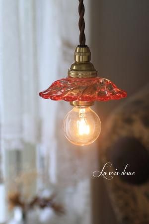 バカラミニシャンデリア - アンティーク照明＆ジュエリー La voix douce