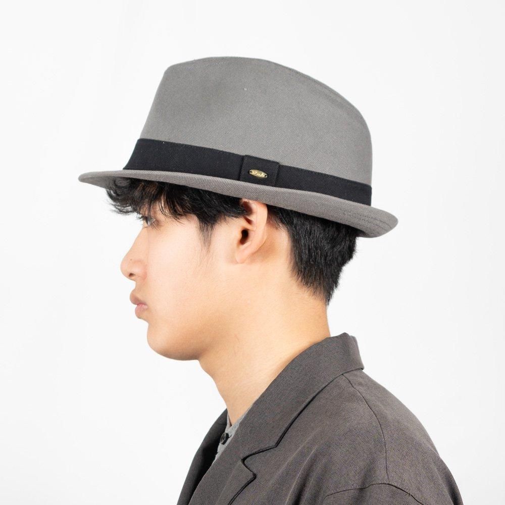 大きいサイズの帽子】キャンバスフェドラハット XLサイズ｜京都