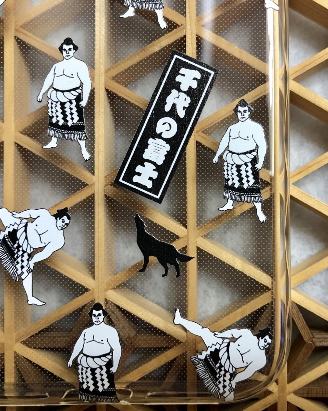 Chiyonofuji TOKIDOKI wolf” iPhone専用 TPU製ケース - 千代の