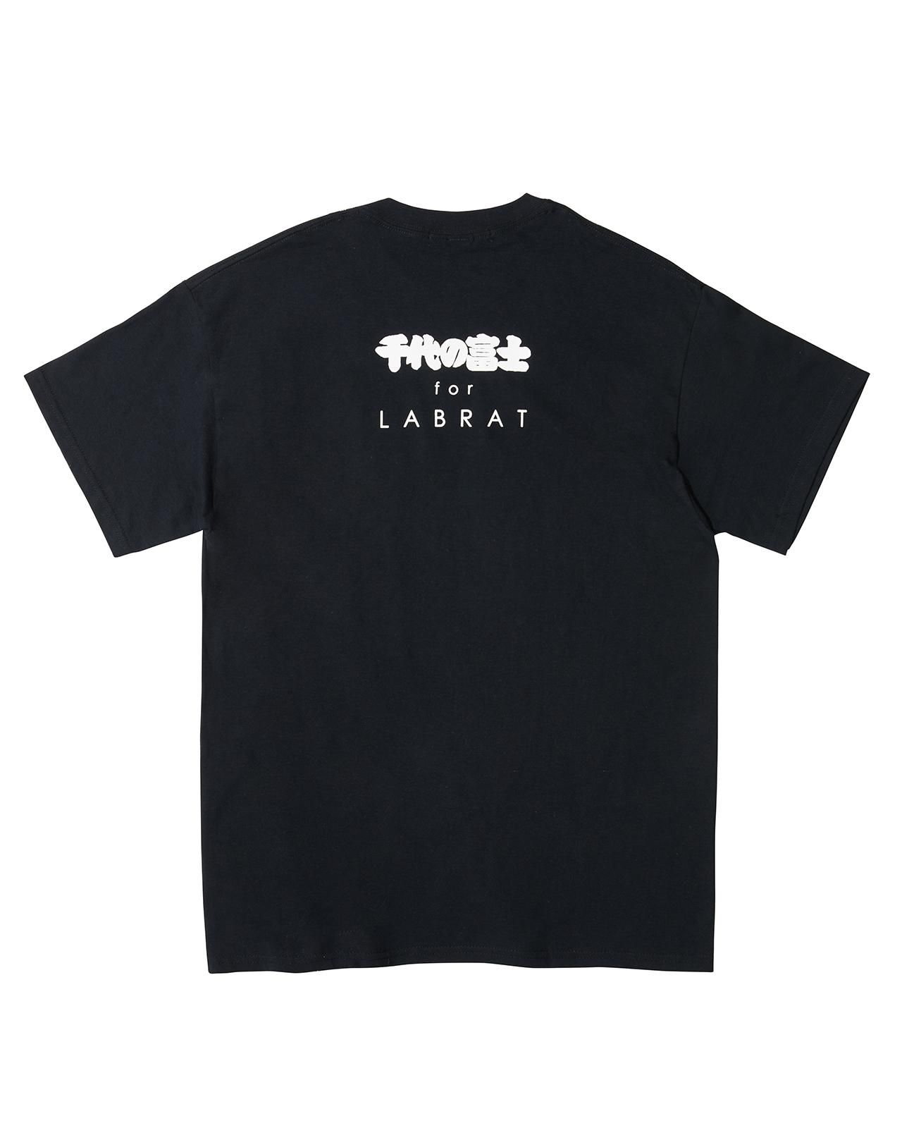 千代の富士 for LABRAT JR両国駅限定販売 Tシャツ（BLACK