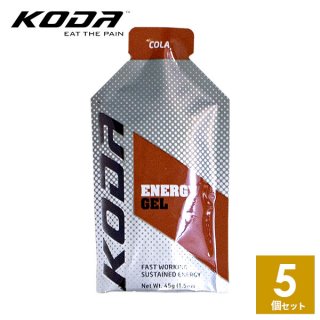KODA(コーダ) 旧shotz(ショッツ) エナジージェル コーラ味×5個セット