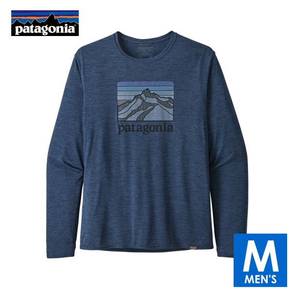 patagonia⭐️ロングスリーブ キャプリーンクール デイリー グラフィック
