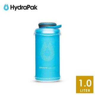 Hydrapak(ハイドラパック) STASH 1L FLEXIBLE BOTTLE 実用性に優れたデザインのソフトボトル