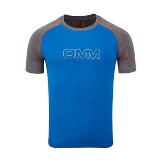 OMM オリジナルマウンテンマラソン FLOW TEE メンズ ドライ半袖シャツ