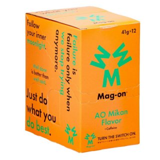 Mag-on(マグオン) エナジージェル 青みかん味 1箱(12個)