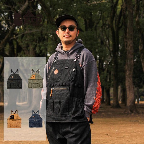 grn outdoor ジーアールエヌ アウトドア HIASOBI CAMPER VEST メンズ