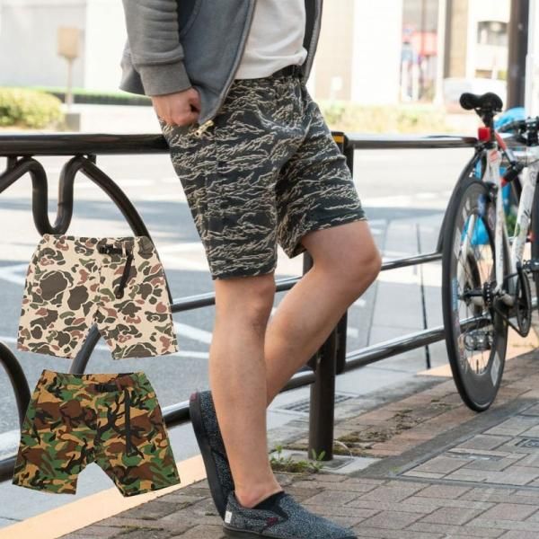 ROKX ロックス メンズ CAMOUFLAGE SHORT エムジーカモフラージュ