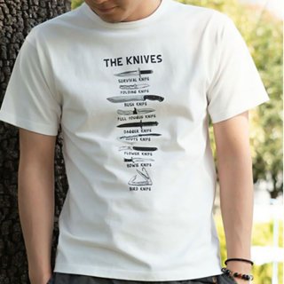 ROKX ロックス メンズ・レディース THE KNIVES TEE Tシャツ RXMS204092