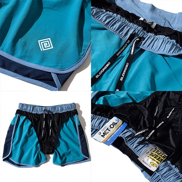 ELDORESO(エルドレッソ) Densamo Shorts(BlueGreen) E2104111 メンズ ...