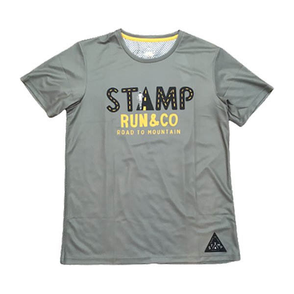 STAMP RUN＆CO(スタンプ ランアンドコー) STAMP GRAPHIC RUN TEE メンズ ドライ 半袖Tシャツ -  トレイルランニング装備の通販ショップ「ソトアソ本店」
