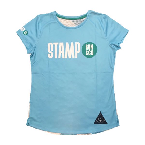 STAMP RUN＆CO(スタンプ ランアンドコー) STAMP WOMENS GRAPHIC RUN TEE レディース ドライ 半袖Tシャツ  トレイルランニング装備の通販ショップ「ソトアソ本店」