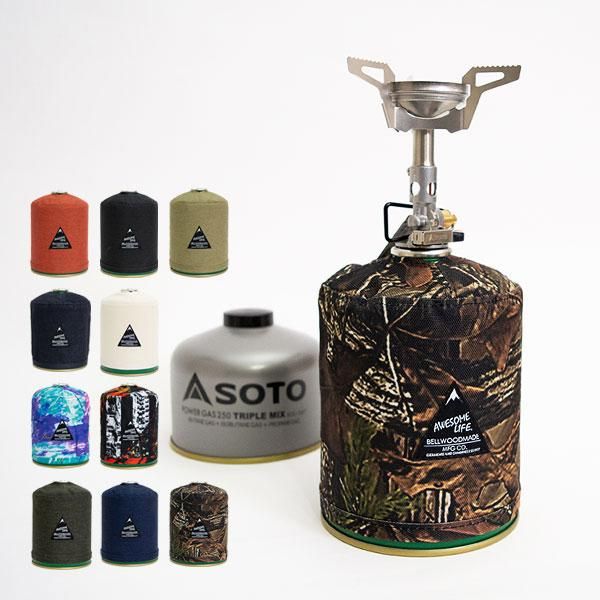Awesome Life オーサムライフ Gascostom 500 ガスカスタム500 ガス缶カバー Od缶 ガス燃料 ガスカートリッジ ガスボンベ 登山 キャンプ用品 アウトドアギア トレイルランニング装備の通販ショップ ソトアソ本店