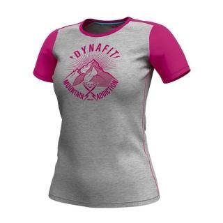 DYNAFIT ǥʥեå Transalperlight T-Shirt Women bLipstick since1950 ǥ ɥ饤 Ⱦµ
