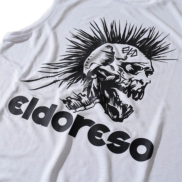 ELDORESO(エルドレッソ) Mohawk Sleeveless(White) E1204611 メンズ 