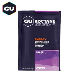 GU Energy グーエナジー ROCTANE ENERGY DRINK MIX ロクテイン・エナジードリンクミックス グレープ 1袋
