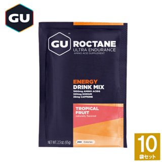 GU Energy ʥ ROCTANE ENERGY DRINK MIX ƥ󡦥ʥɥ󥯥ߥå ȥԥե롼 10