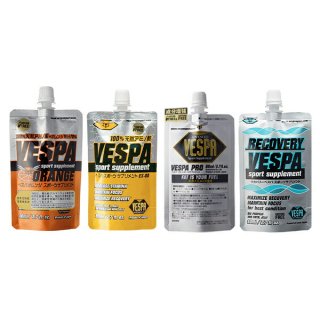 VESPA (ベスパ) お試し4本セット(VESPA EX-80、VESPA PRO、VESPA ORANGE、RECOVERY VESPA) 