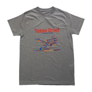 Teton Bros ティートンブロス WS TB Ski World Tee レディース 半袖Tシャツ