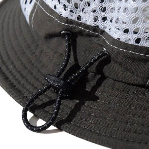 エルドレッソ Slash Juma Hat 黒 メッシュ 美品 ハット M 帽子