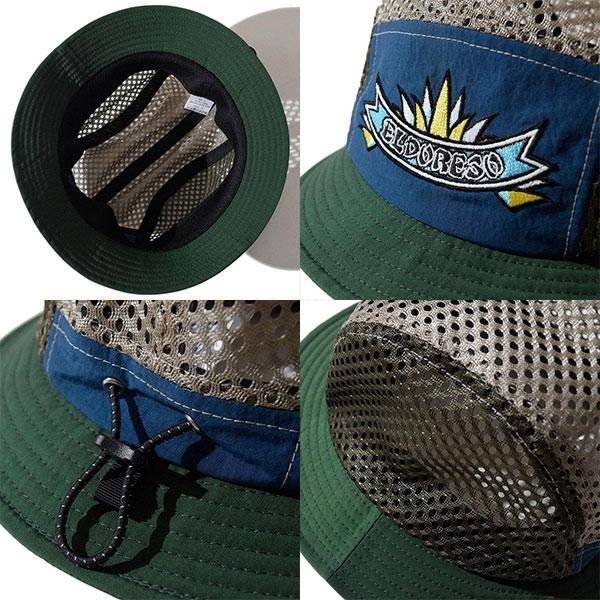 ELDORESO(エルドレッソ) Slash Juma Hat(Green) E7100521 メンズ