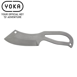 YOKA ヨカ CAMPING KNIFE キャンピングナイフ 簡単な薪割りから料理まで使える、キャンプ用ナイフ ステンレス キャンプ用品