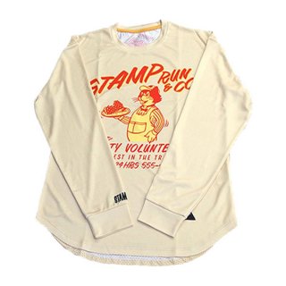 STAMP RUNCO( 󥢥ɥ) STAMP LONG SLEEVE TEE (NUTTY VOLUNTEER) 󥺡ǥ ɥ饤ĹµT