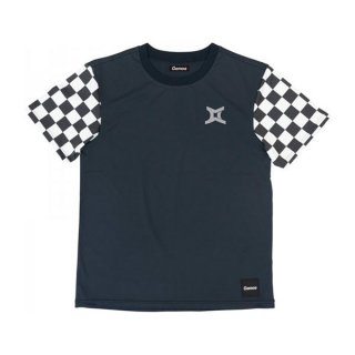 GAMOA(⥢) T-shirt Block Check Black  ȾµT