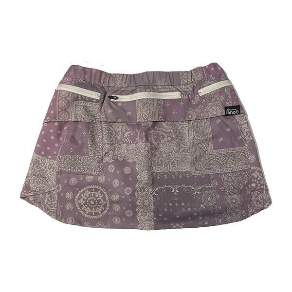 ranor ラナー　ランスカ　バンダナ柄　サイズM ranor(ラナー) BANDANA SKIRT レディース ランニングスカート