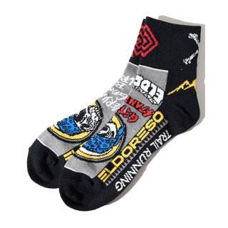 ELDORESO(ɥå) Heresy Socks(Black) E7602112 󥺡ǥ ߥɥ ˥󥰥å
