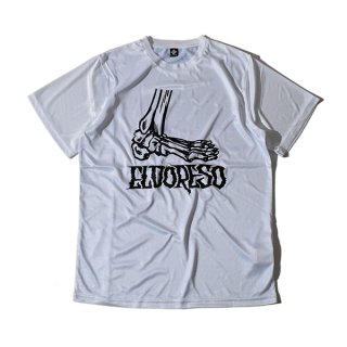 ELDORESO(エルドレッソ) Leg Bones T(White) E1007512 メンズ・レディース ドライ半袖Tシャツ