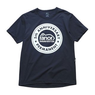 ranor(ラナー) 5th ANNIVERSARY T-SHIRT メンズ・レディース 半袖Tシャツ