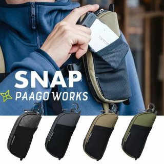 PAAGO WORKS パーゴワークス SNAP スナップ HB205 ザック・バックパック・リュック用ポーチ