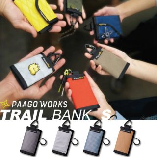 PAAGO WORKS パーゴワークス TRAIL BANK(トレイルバンク) S メンズ レディース 折りたたみ財布