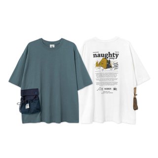 grn ジーアールエヌ NC POCKET TEE メンズ・レディース ポケット付き半袖Tシャツ PTS-2108