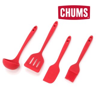 CHUMS(チャムス) Kitchen Tool Set・Red キッチンツールセット