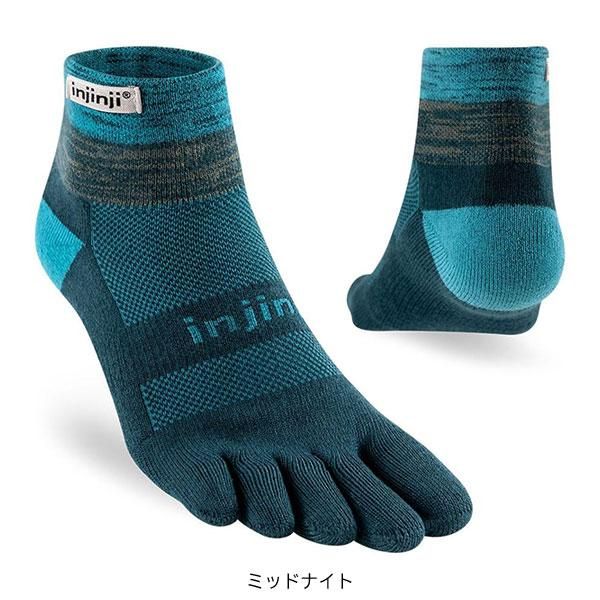 【現金特価】 injinji インジンジ 213130 ミニクルー ミッドウェイト トレイル クラブ/ダンス