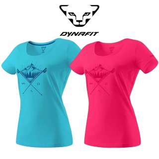 DYNAFIT ディナフィット Transalper Graphic T-Shirt Women TATTOO レディース ドライ 半袖シャツ 