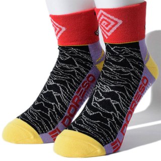 ELDORESO(ɥå) Pleasures Socks(Red) E7602422 󥺡ǥ 硼ȡߥɥ˥󥰥å